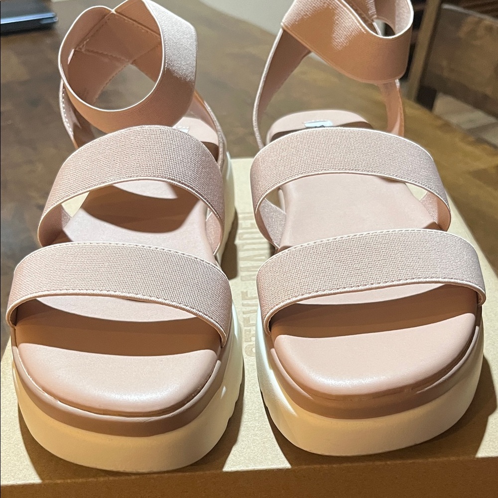 Steve Madden Blush Pink Strappy Sandals
